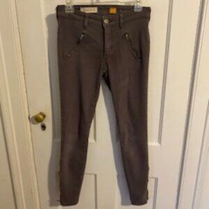 Anthropologie Pilcro Gray Jeans with Zipper Side Pockets and Zip …